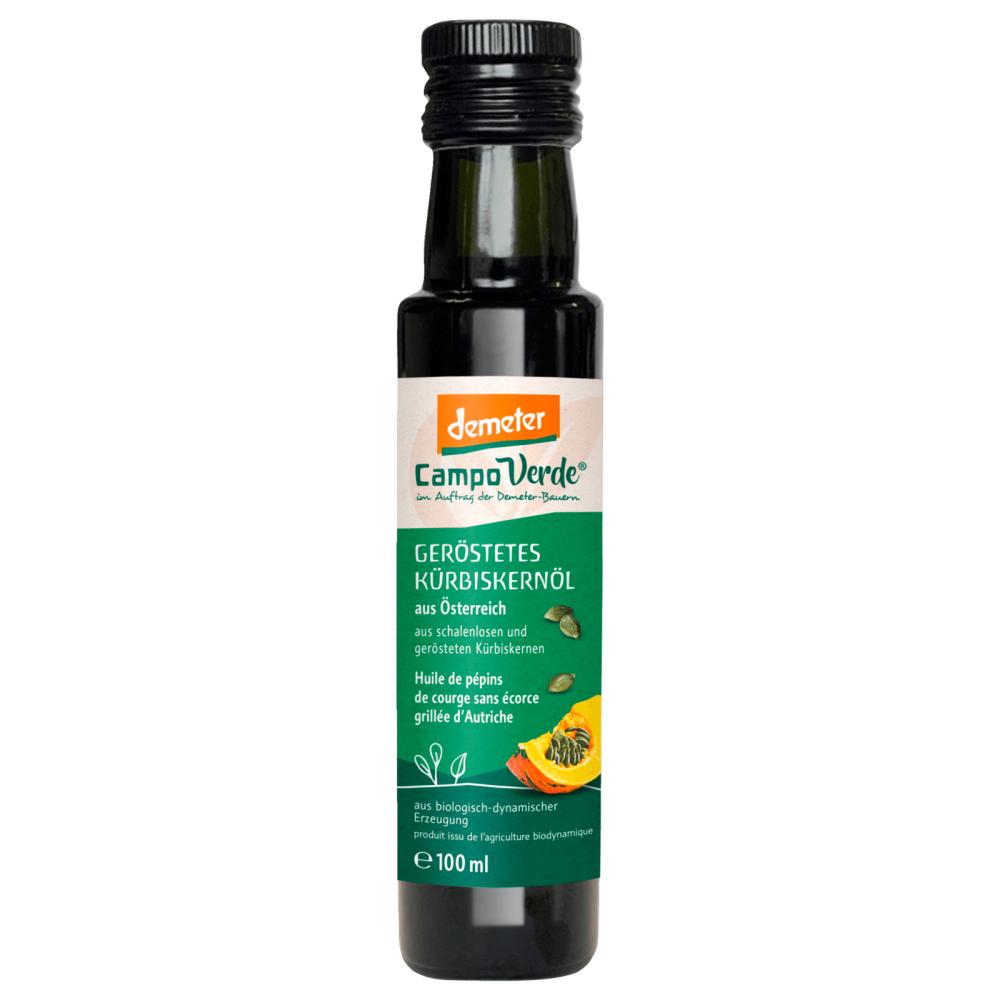 Campo Roasted Pumpkin Seed Oil Eco-friendly Demeter 100ml