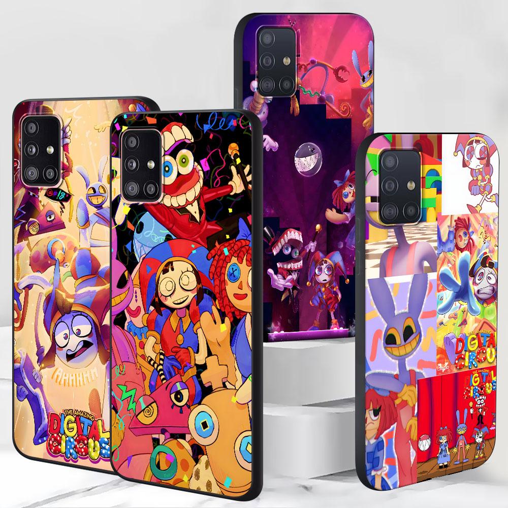 Удивительный Цифровой Цирк Чехол с Джеком для Samsung Galaxy S23 S10e S10 S21 FE S22 S9 S24 Ultra S20 Plus Мягкий Черный ТПУ Чехол для Телефона