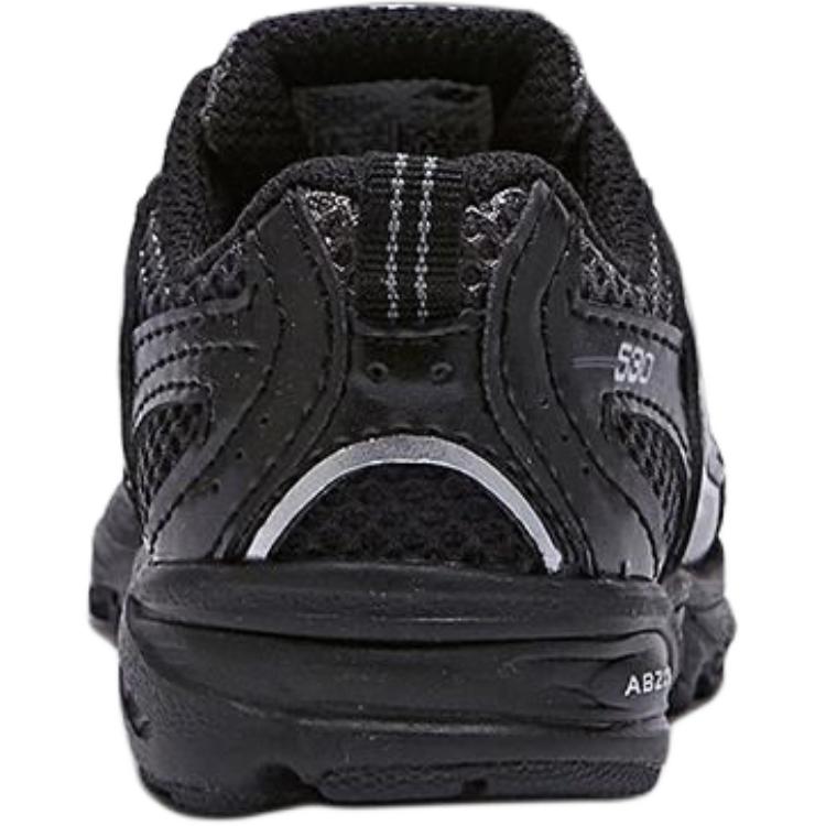 New Balance Nb 530 Удобные Мягкие Низкие Кроссовки для Ходьбы Детские Кроссовки Черные IZ530LT