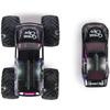 Monster Jam Official 1:64 Scale Diecast Monster Trucks and Race Cars Series 4 Mohawk Warrior, Purple 2-Pack