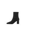 Autumn Winter Warm Cotton Women Stretch Sock Boots Fashion Elegant Back Zippers Shoes Thick Heel Laides Short Booties
