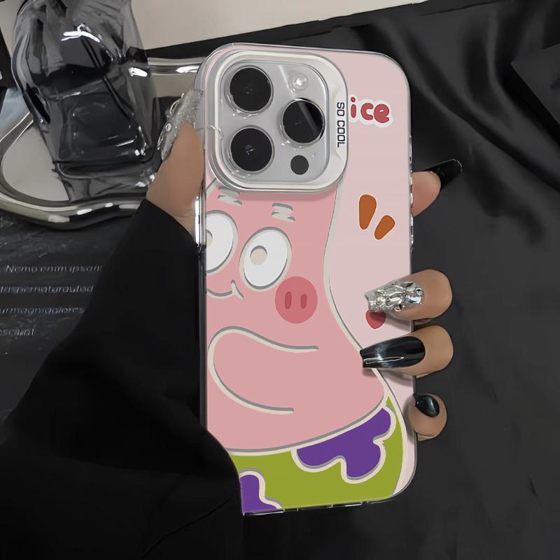 Чехол для iPhone 11 Pro Max с изображением Губки Боба и Патрика Стар, Чехол для мобильного телефона Apple 11, 11 новый, 11 мультяшный