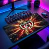 Sunderland Football Print Mouse Pad Non?Slip Rubber Desk Mat Waterproof Gaming Mousepad For Laptop Office Desktop