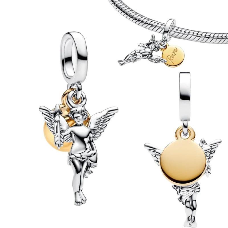 Мода Самолет Путешествия Земля Шармы Медь Планета Астронавт Серьги Бусины Подходят Оригинальным Браслетам Изысканные DIY Ювелирные Изделия