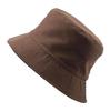 [sproutsy] Reversible Bucket Hat, Outdoor Hat, Hat for Outdoors, Camping, Sports, Sun Protection, Casual, Unisex (JP, Numeric Size, 58.0 Cm, Brown)