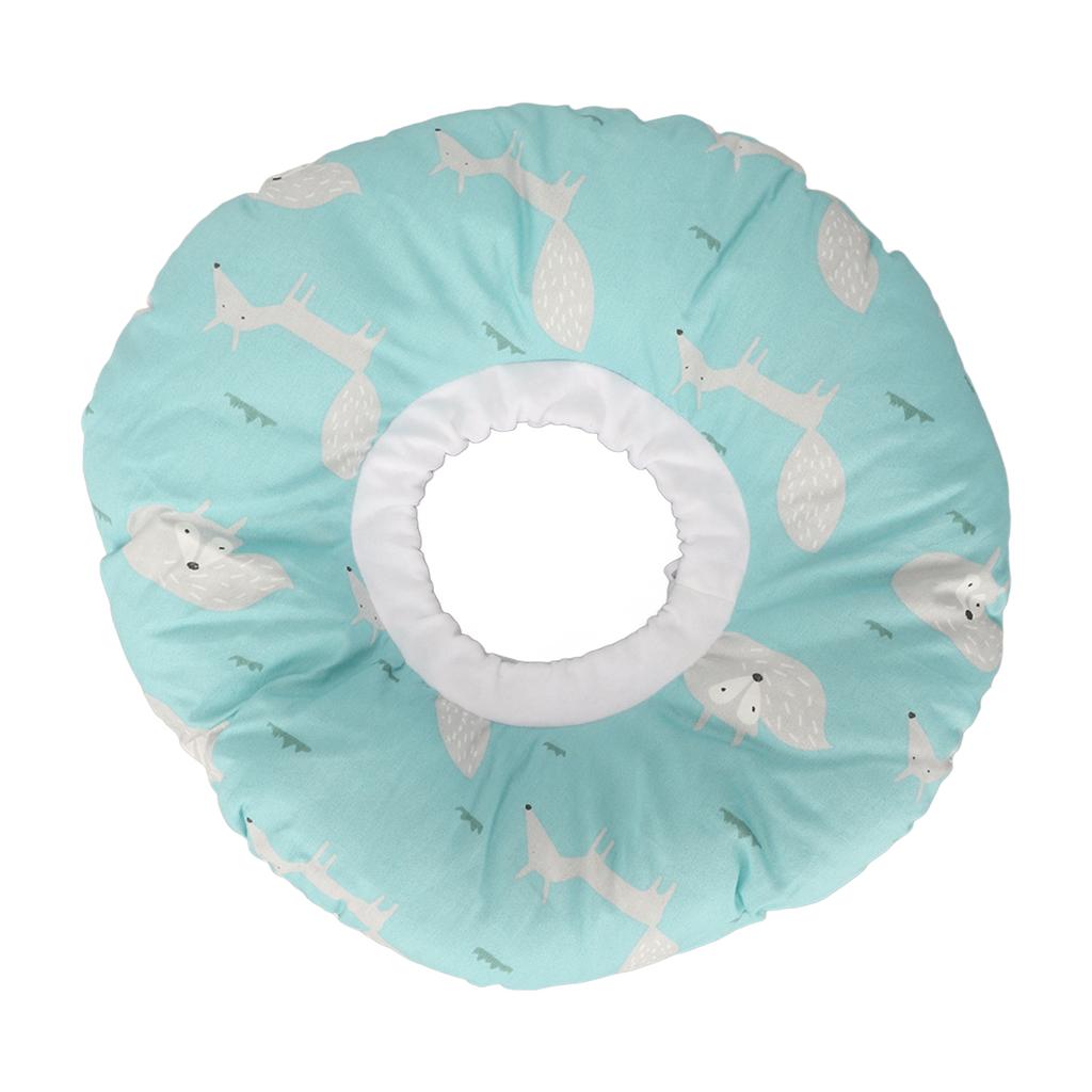 Подушечка для прокалывания ушей с рисунком мультяшного животного, для снятия воспаления и пролежней, защитная подушечка для ушей, 12,6 дюймов.