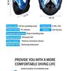 Underwater Scuba Anti Fog Full Face Diving Mask Snorkeling Respiratory Masks Safe Waterproof Swimming Equipment for Adult Kids