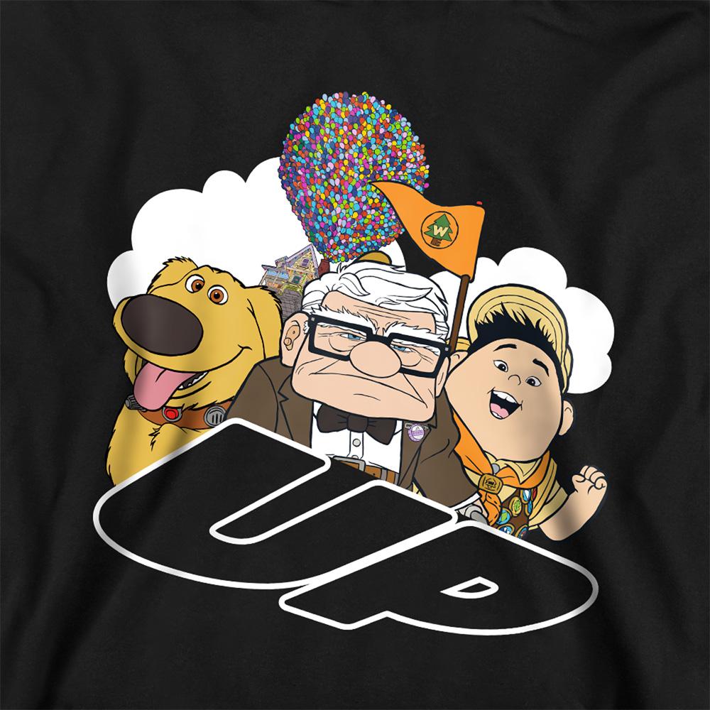 Up Childrens/Kids Balloons Hoodie