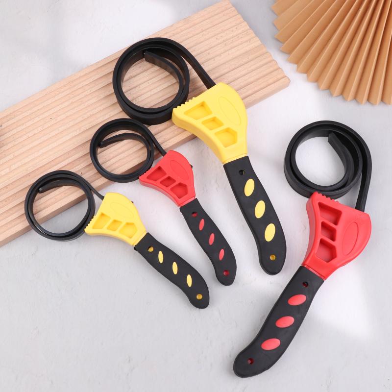 1 шт. 6/8 дюймов ременной ключ съемник масляного фильтра ремешковый ключ цепной ключ ремешковый съемник, регулируемый инструмент для разборки