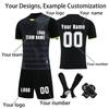 Personalised Shirts Kit Mens Girls With Name Number Custom Football Jerseys For Boys Training Suit