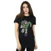 Disney Womens/Ladies Toy Story 4 Classic Buzz Lightyear Cotton Boyfriend T-Shirt