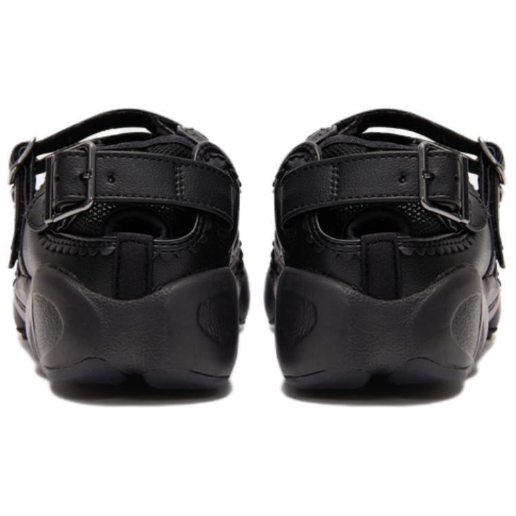 Nike Air Rift Buckle Strap Women Sneakers Black IB8881-001