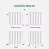 Vertical Steel Wall-Mounted Radiator