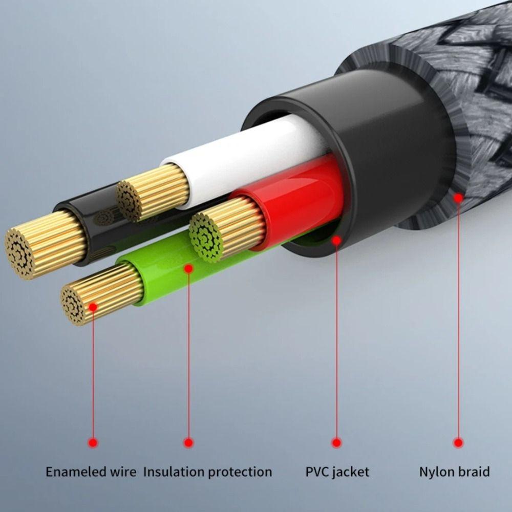 Адаптер для наушников высокой точности USB на 3,5 мм Конвертер для проводной гарнитуры Для наушников/телефона