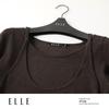 ELLE Элегантное приталенное платье-двойка из искусственной ткани
