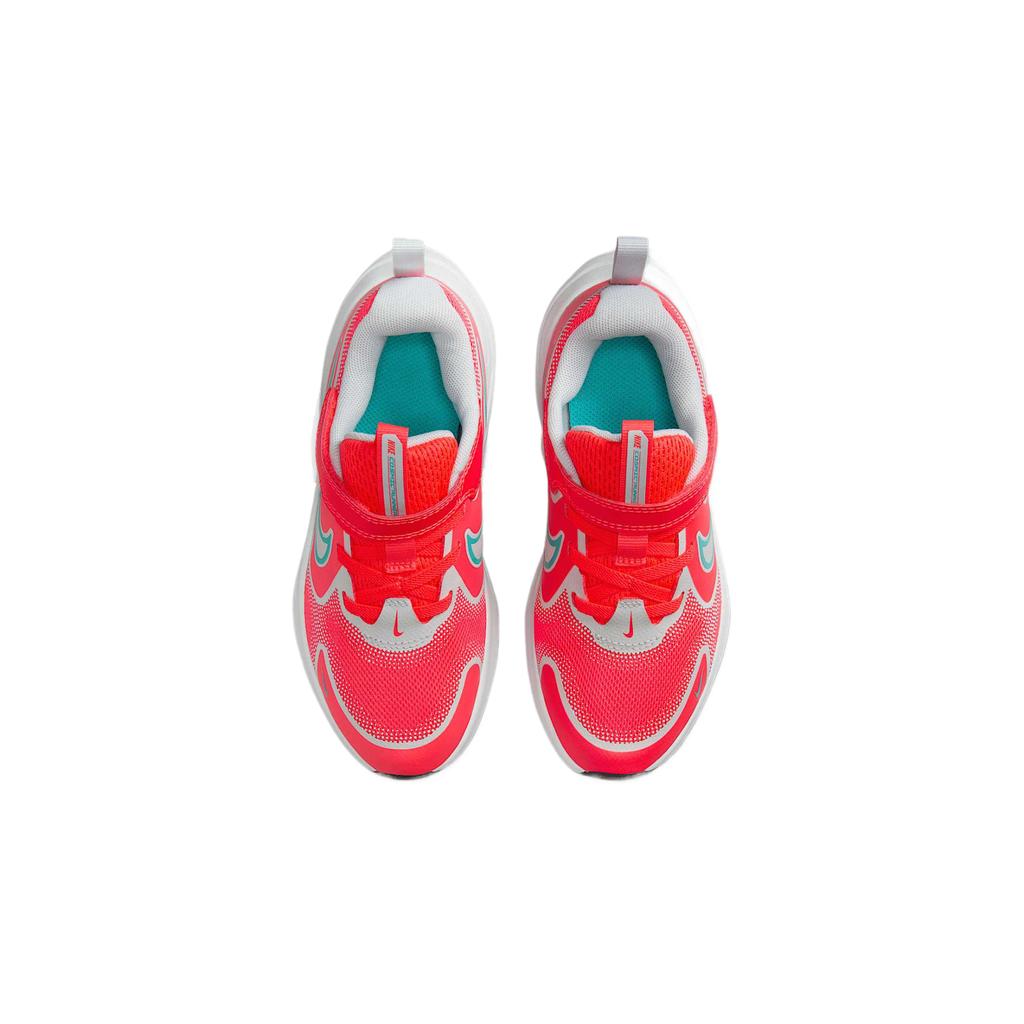 Nike Кроссовки Cosmic Runner PS Bright Crimson Dusty Cactus Kids, красные, чисто-платиновые, черные HM4400-600
