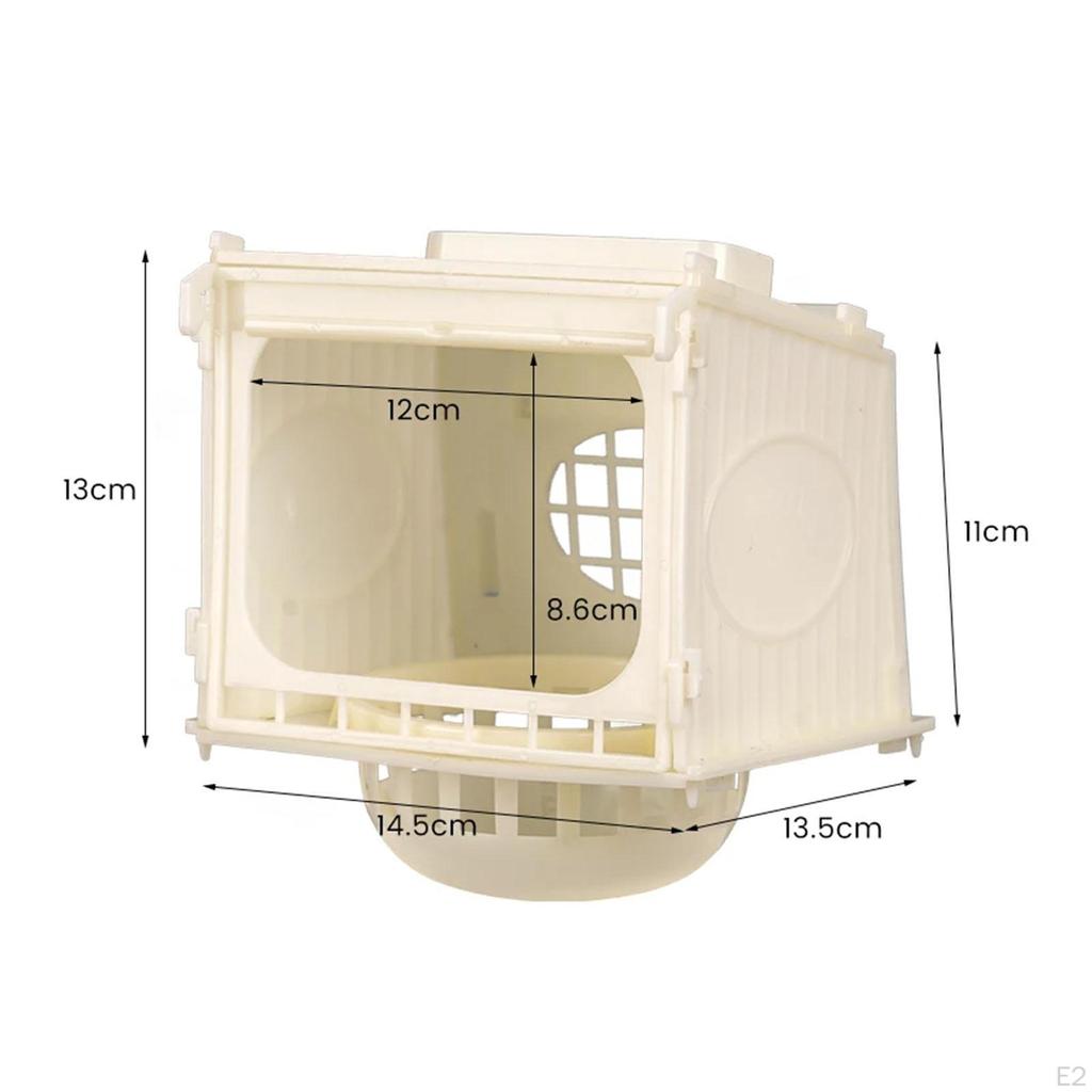 Коробка для разведения птиц, клетка для попугая, игрушки для изучения, стабильная гладкая поверхность, гнездо для попугаев, кровать для