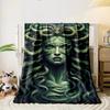 Medusa Snake Blanket bedroom Blanket for Livingroom Couch lunch break Soft throw for Friend's festival Gift