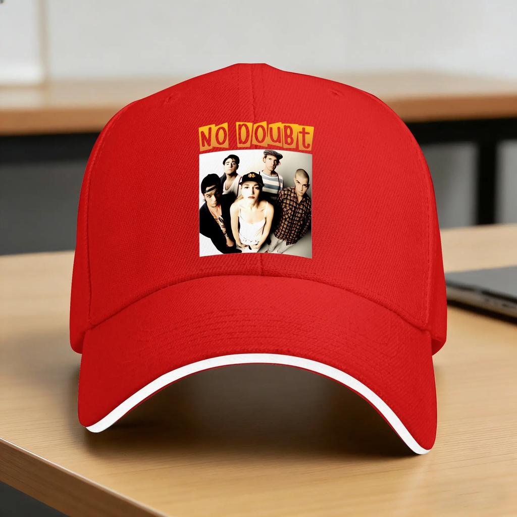 No Doubt Rock Band Art Baseball Cap UnisexTeens Custom DIY Trucker Hat Wholesale Running Hippie Baseball Caps Gift