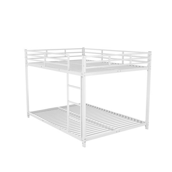 Bunk Bed 140x200cm Children with Ladder Falling Protection Strong Load Loft Bearing Double Layer Family Bedroom Furniture