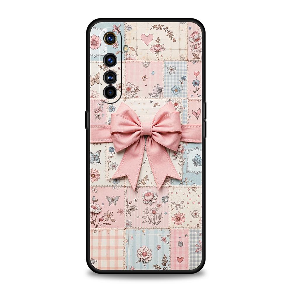 Мягкий ТПУ Для Realme 11 10 9 Pro Plus GT2 GT3 GT5 C21 C25 C35 C53 C55 C67 Pro 5G Чехол для телефона Креативный Очаровательный Мультяшный Узор Сумка