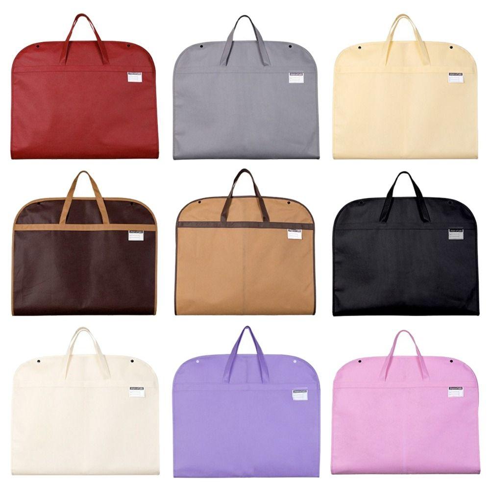 Foldable Garment Bag Non-woven Clothing Dustproof Cover New Suit Storage Bag