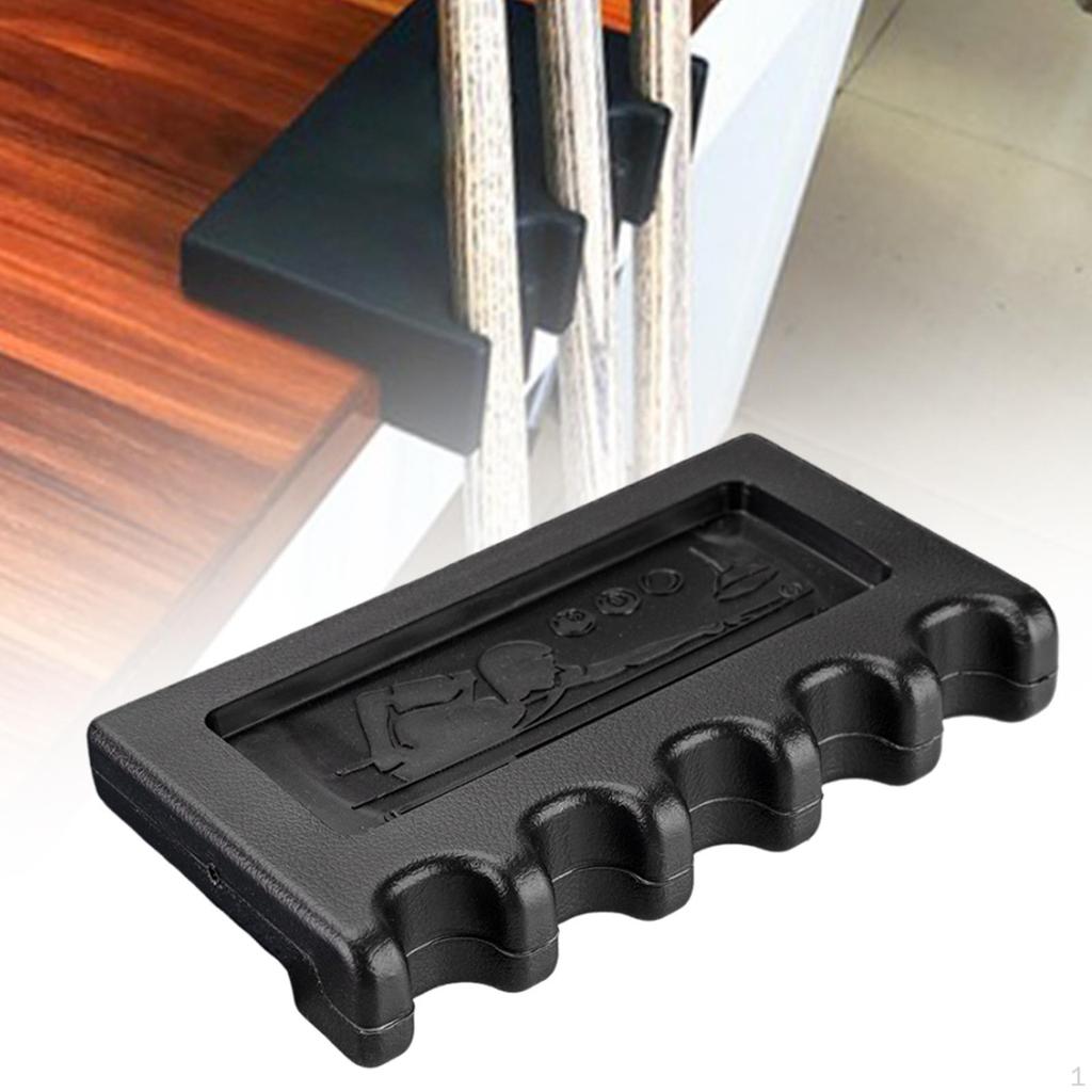 Billiard Cue Claw Holder for 5 Cues Table Edge Rack