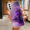 Чехол для телефона Samsung S21 FE Plus Ultra Бабочка Кошка Мягкий силиконовый чехол для Galaxy S21+ S21FE S 21 Защитный Funda Coque