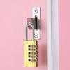 High Security Dials Sturdy Brass Combination Lock Cut Resistant Strength for Home Accessory Storage Solution Backpacks