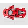1/22 FXXK Laferrari Модель спортивного автомобиля из сплава Литые под давлением и игрушечные металлические транспортные средства Металлическая модель автомобиля Симуляция Коллекция Детский подарок