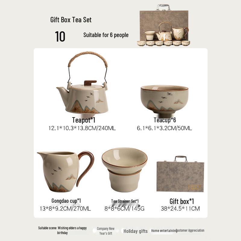 Ciyouming Chinese Ceramic Tea Set Collection