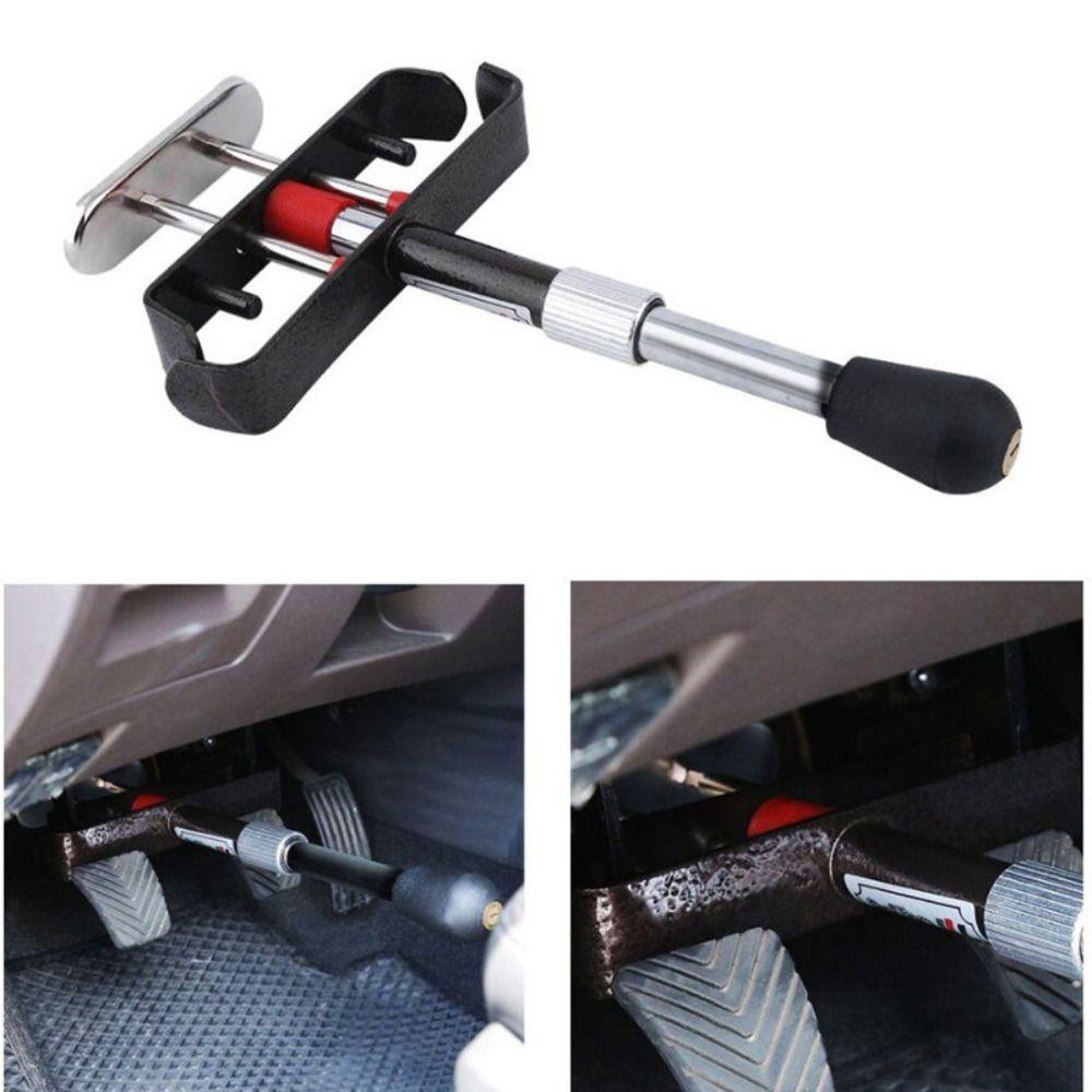All-Metal Brake Pedal Lock Universal Anti-Theft Lock Spare Parts Clutch Pedal Lock Vehicle