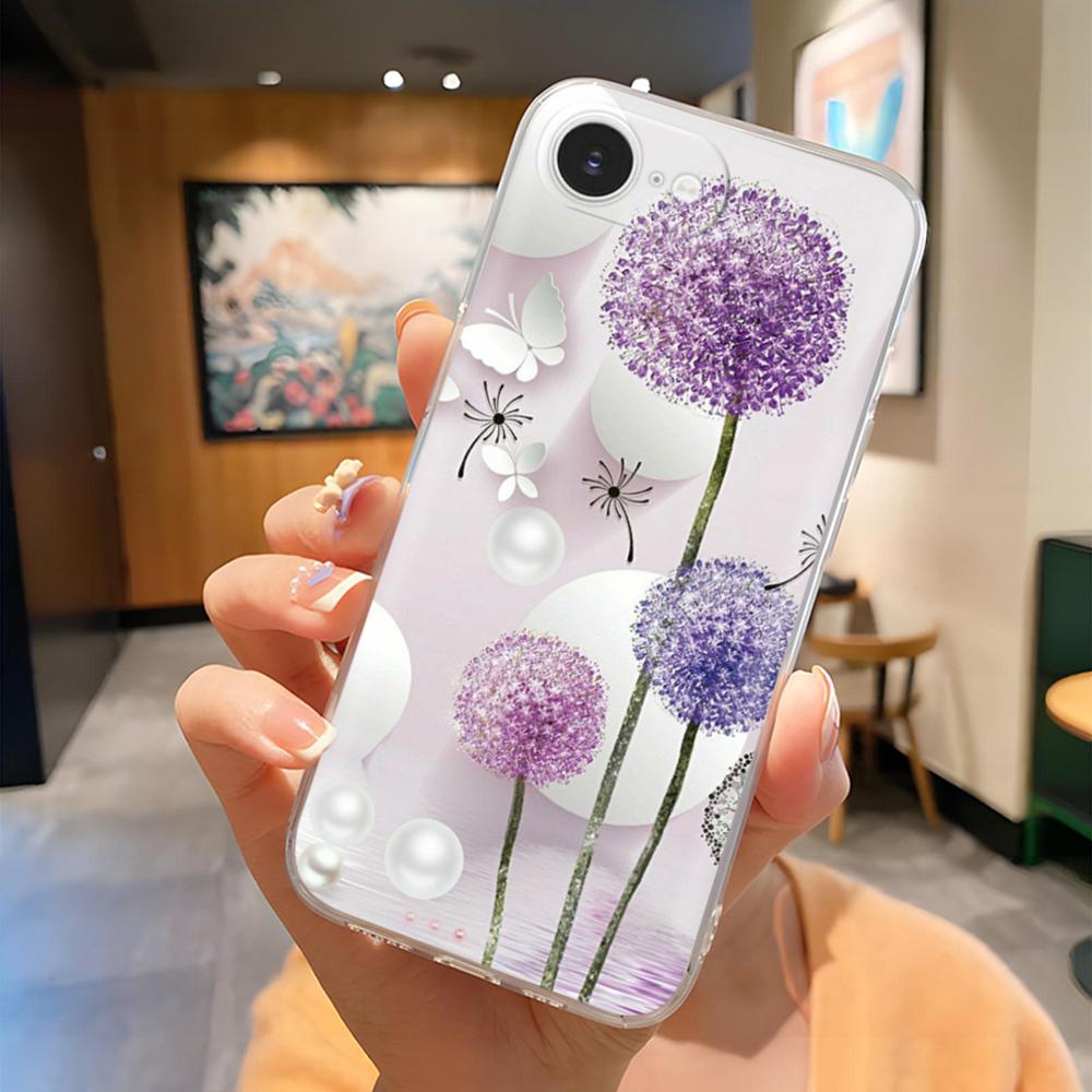 For Apple iphone 16e Case for iphone 16e Back Cover Shockproof Shell Cute Cartoon Painted Phone Case Cover for Apple iphone16e