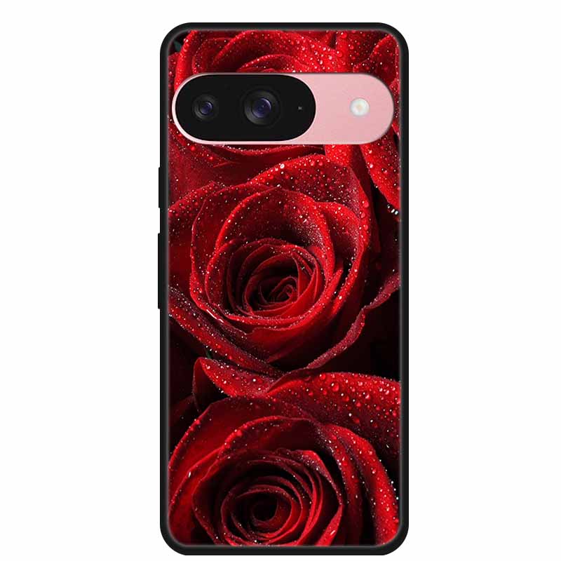 Case For Google Pixel 9 5G Case Painted Cat Soft Silicone TPU Lovely Cover For Google Pixel 9 Pro XL Cover for Pixel 9Pro Coque