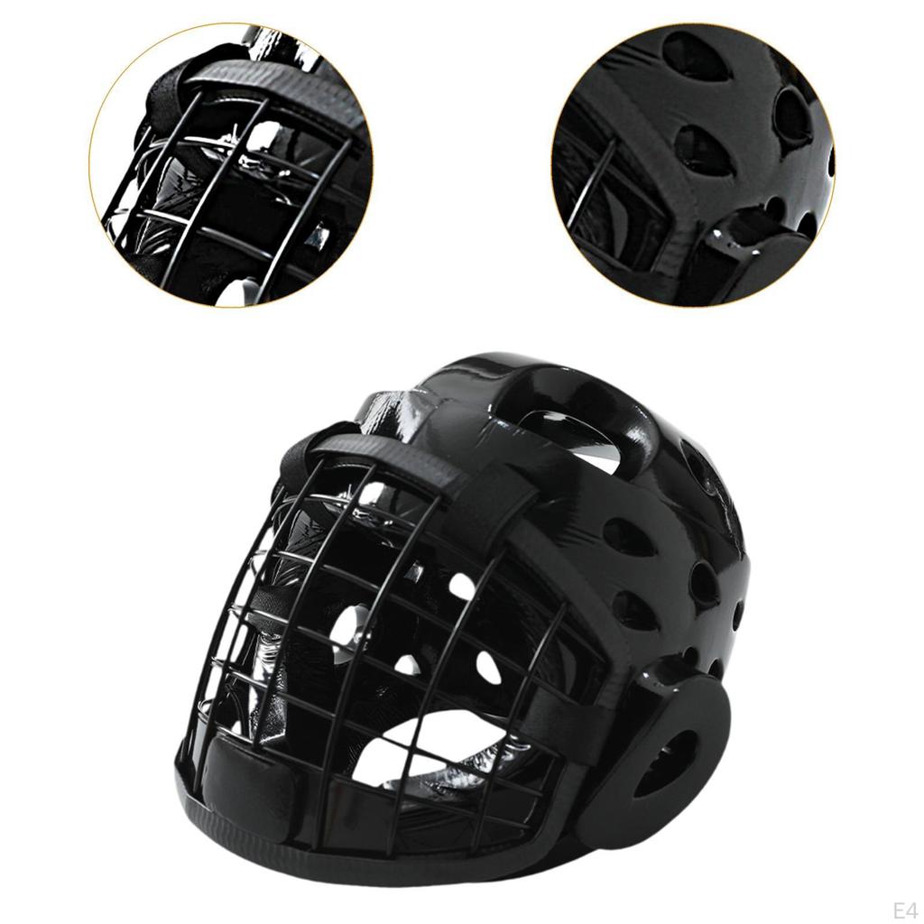 Boxing Head Guard Face Protector Breathable Comfortable Padded Training Protection Martial Arts