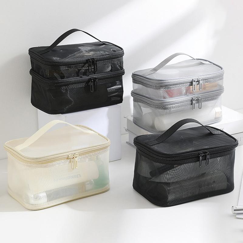 Большая вместительная косметичка, удобная дорожная сумка для туалета, сумка для хранения на открытом воздухе, водонепроницаемая женская косметичка, новая