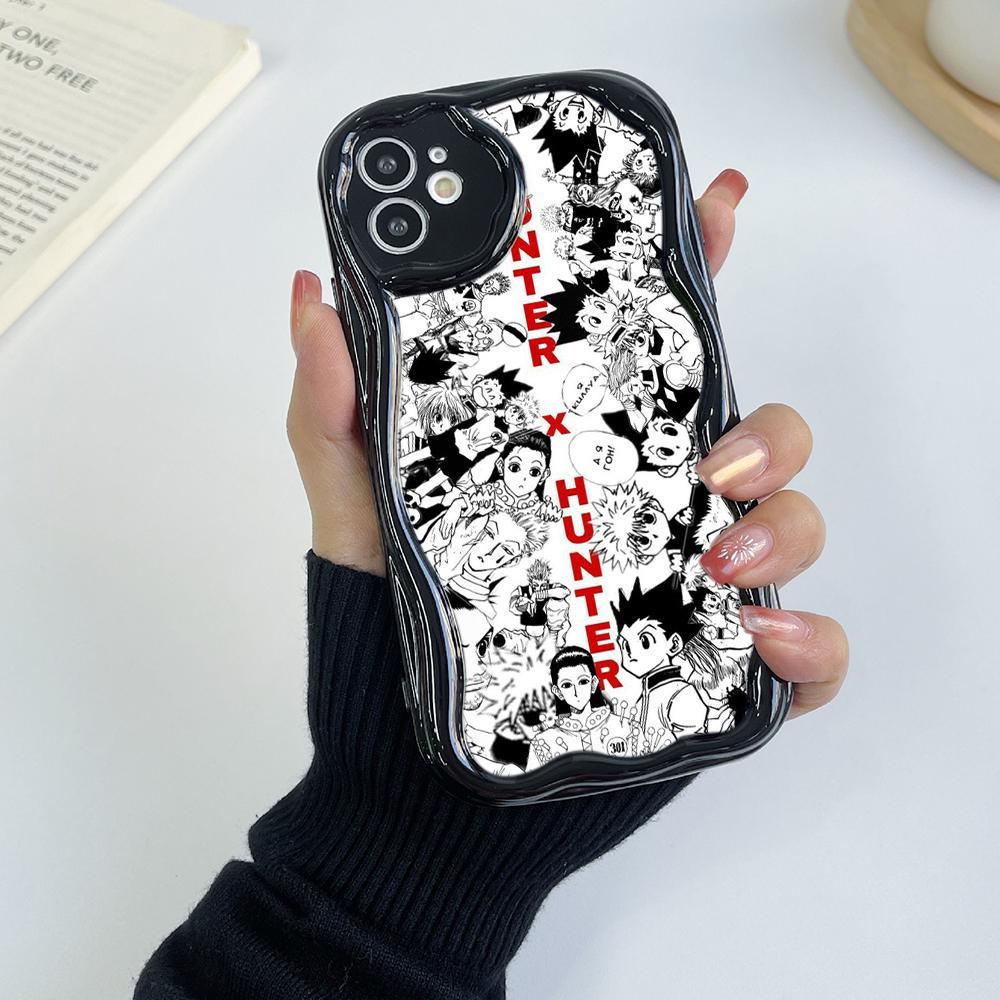 Чехлы для телефонов Ae82 Hunter X Hunter Anime Art для Apple iPhone 16 15 14 13 Pro Max 11 12 mini XR 7 8 6s Plus XS Max SE Wave TPU Back Cover