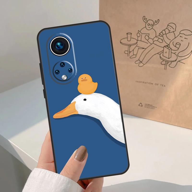 Мультяшный забавный гусь Чехол для Honor Magic 8 7 6 5 Pro Для Honor X9d X9c X9b X9a X8c X8b Win 200 400 50 70 90 Lite