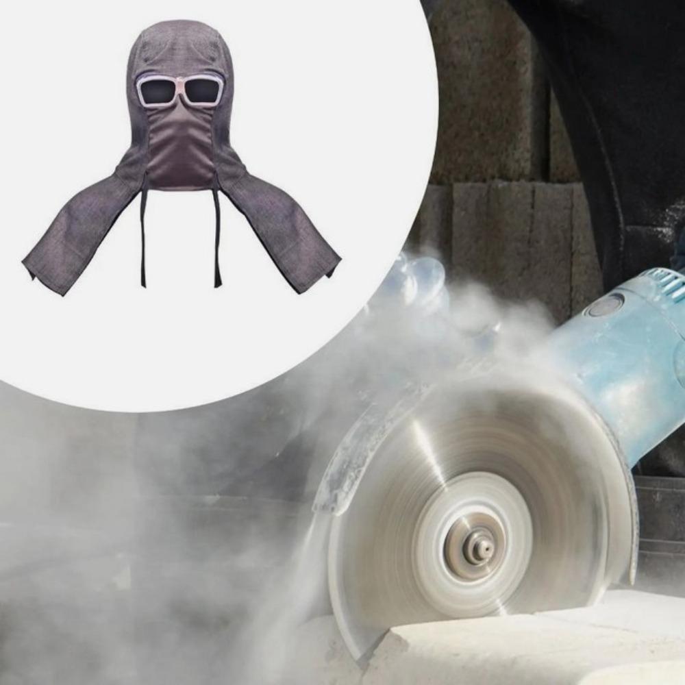 Ковбойская сварочная шапка износостойкая пылезащитная головная повязка удобная шляпа