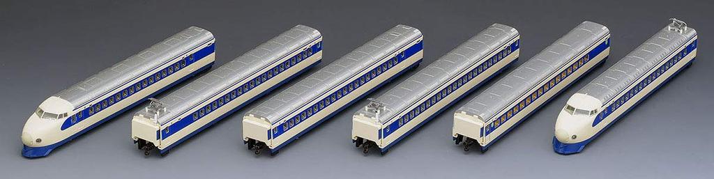 TOMIX N Gauge 0 1000 Series Shinkansen Базовый набор 6 вагонов 98680 Железнодорожная модель поезда Tokaido/Sanyo