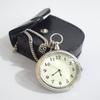 Винтажные карманные часы в морском стиле с декоративным дизайном, 6 см, цепочка и кожаный корпус