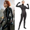 Breathable Black Widow Costume Full Body Zentai Suit For Stylish Superheroes