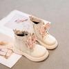 Winter New Style Children's Suede Short Boots Stylish Princess Boots Girls' Warm Cotton Boots