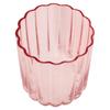 Hestia Glass Scalloped Tumbler (Pack of 2)