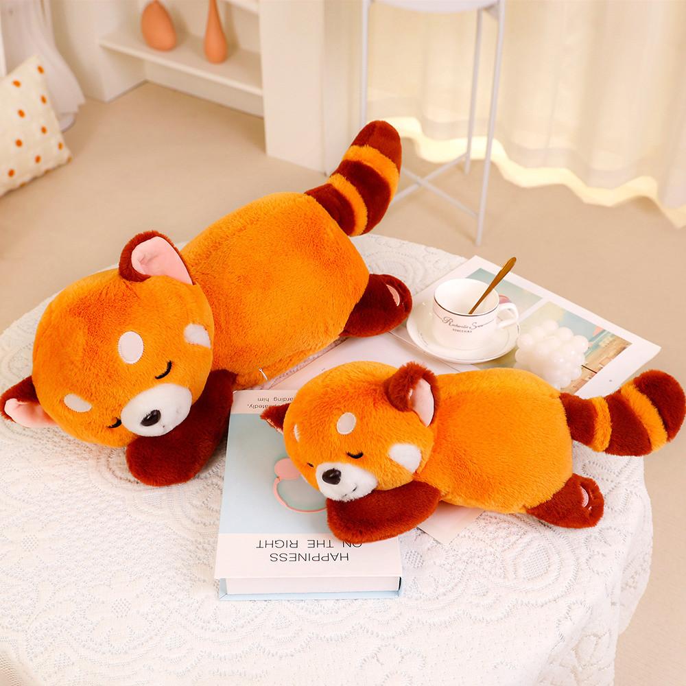Plush Toy Raccoon Cartoon Stuffed Animal Doll Children Bedroom Decor Kids Gift