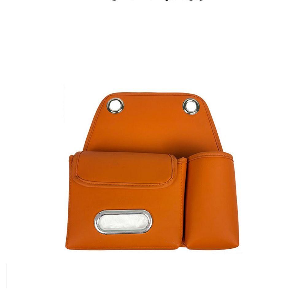 with Cup Holder Car Seat Back Organizer PU Leather Car Tissue Box Daily Commutes