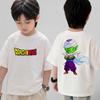 Anime Dragon Ball Cosplay TShirt Cotton Short Sleeve Tops Casual Loose Retro TShirt Men Women Kids Family Matching Outfits