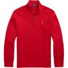Polo Solid Color Half-Zip Long Sleeve Sweatshirt Men Sweatshirts Red 710877001-013