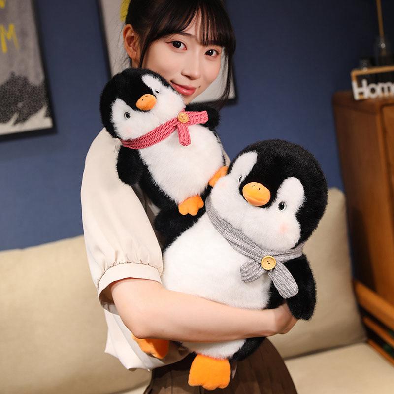 Cute Penguin Plush Toy Birthday Gift Stuffed Penguin Toy Soft Penguin Toy for Children Home Decoration Plushies Animal Doll
