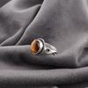 Yellow Tiger's Eye Gemstone Ring Jewelry, 925 Solid Sterling Silver Jewelry, Handmade Ring Gift For Women